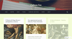 Desktop Screenshot of culturefor.com