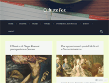 Tablet Screenshot of culturefor.com